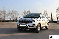 Защита переднего бампера - Кенгурятник KIA Sportage (10-15)