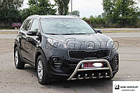 Защита переднего бампера - Кенгурятник KIA Sportage (16+)