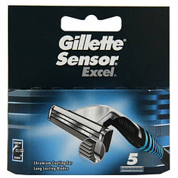 Змінні касети для гоління Gillette Sensor Excel, 5 шт.