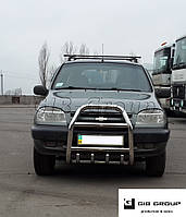 Защита переднего бампера - Кенгурятник Chevrolet Niva (2002-2009)