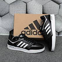 Чоловічі кросівки Adidas Drop Step Low Black White ALL07111, фото 6
