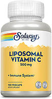 Ліпосомальний вітамін С (Liposomal Vitamin C) 500 мг Solaray 100 рослинних капсул