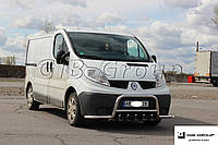 Захист переднього бампера - Кенгурятник Renault Trafic (01-14)