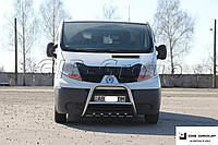 Защита переднего бампера - Кенгурятник Renault Trafic (01-14)