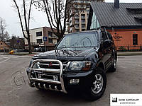 Захист переднього бампера - Кенгурник Mitsubishi Pajero Wagon 3 (2000-2006)