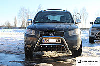 Защита переднего бампера - Кенгурятник Hyundai Santa Fe (2006-2012)