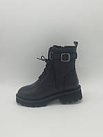 Зимові черевики на товстій підошві Erisses. Маленькі розміри: 33, 34, 35.