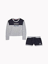 Жіноча піжама Tommy Hilfiger комплект для дому та сну кофта та шорти оригінал L