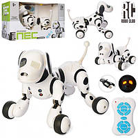 Интерактивная собачка робот с пультом Robo Club Робопес собака робот звук свет светодиодные глаза 24 см