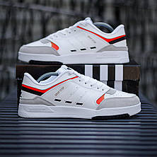 Чоловічі кросівки Adidas Drop Step White Orange Black ALL02500, фото 3