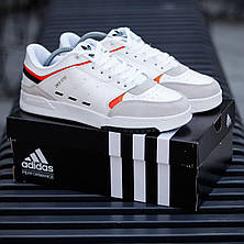 Чоловічі кросівки Adidas Drop Step White Orange Black ALL02500, фото 4