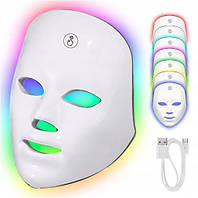 7 кольорів світлодіодних масок для фототерапії обличчя