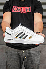 Чоловічі кросівки Adidas Drop Step Low White ALL09507, фото 3