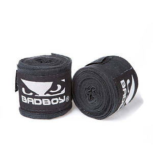 Бинт боксерський BadBoy пара чорний 3м