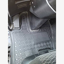 Поліуретанові (автогум) килимки в салон MERCEDES Actros2 (2011-2018) (не плоский пол) /Мерседес Акторс