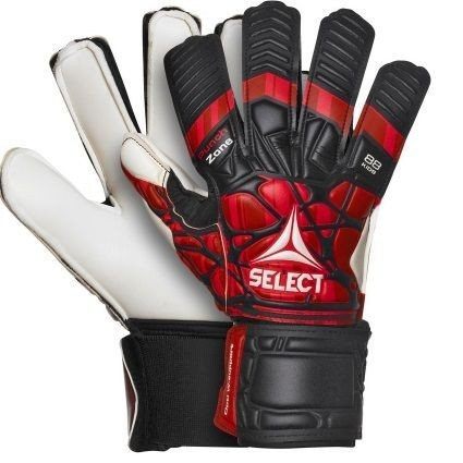 Рукавички воротарські Select Goalkeeper Gloves 88 Kids чорний, червоний Діт 6 (16,5см) 602880-497-6, фото 1