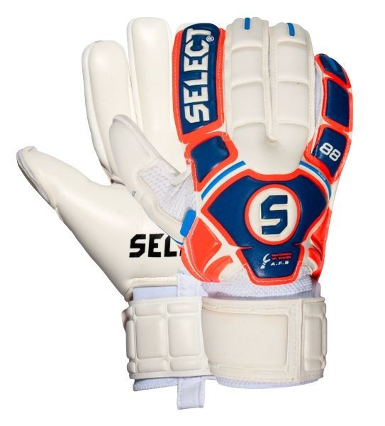 Рукавички воротарські Select Goalkeeper Gloves 88 Kids синій, білий, червоний Діт 4 (15,5см) 602880-315-4, фото 1