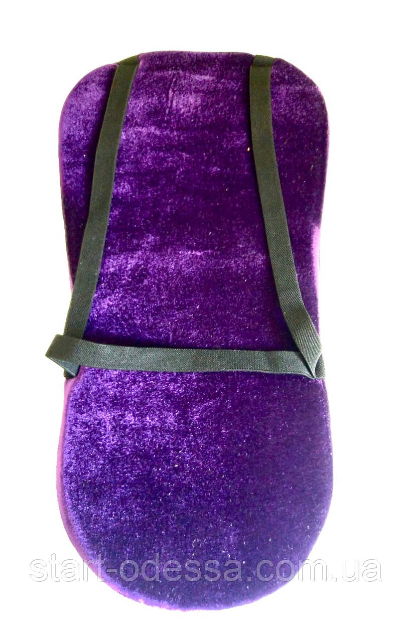 Подушка для спины гимнастическая (матрасик, наспинник) 40*18 см велюровый - фото 2 - id-p904832024