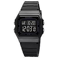 Skmei 1683 черные с черным циферблатом наручные часы