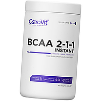 Всаа OstroVit BCAA 2-1-1 Instant 400 грамм без вкуса