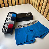Набор нижнего белья Calvin Klein, мужские труси Кельвин Кляйн, классные боксеры 5 шт в наборе! ХЛ