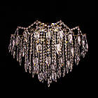 Кришталева люстра на 6 ламп Е27 з підсвічуванням основи та пультом д/у PM-E3150/6+6/AB/LED, фото 3