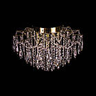 Кришталева люстра на 6 ламп Е27 з підсвічуванням основи та пультом д/у PM-E3150/6+6/AB/LED, фото 2