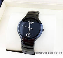 RADO JUBILE TRUE CERAMICA HI-TECH 40M BLACK SILVER (UNISEX). ААА