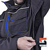 Костюм робочий захисний SteelUZ BLUE (Куртка + Штани) зріст 182 см, фото 5