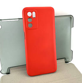 Чохол на OPPO A16 накладка бампер Full Soft Case силіконовий червоний