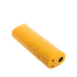 Відлякувач ультразвуковий від собак 150 DB жовтий з ліхтариком засіб для відлякування проти лаю, фото 10