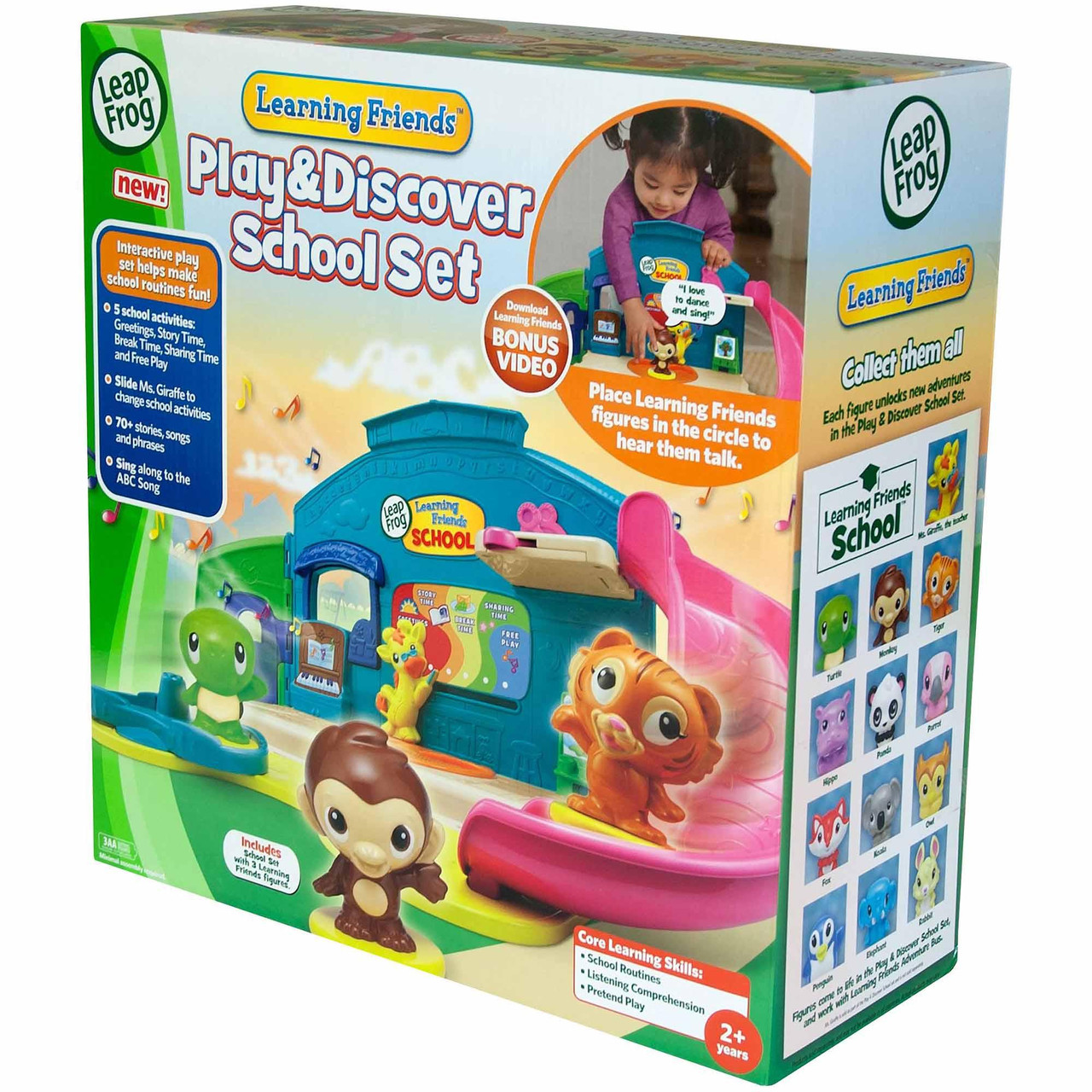 Leapfrog play and store discover school set
