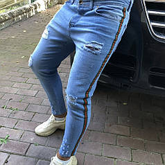 Джинси Martin Mixs Bleached Web Light Blue Jeans