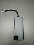 USB-концентратори з кардридером Б/У WIWU Alpha 12 in 1, фото 3