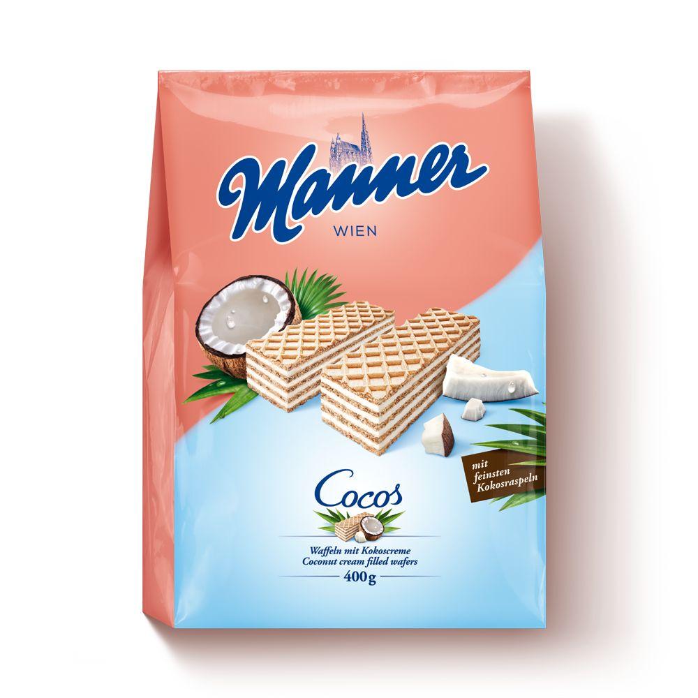 Вафли Manner Cocos 400 г