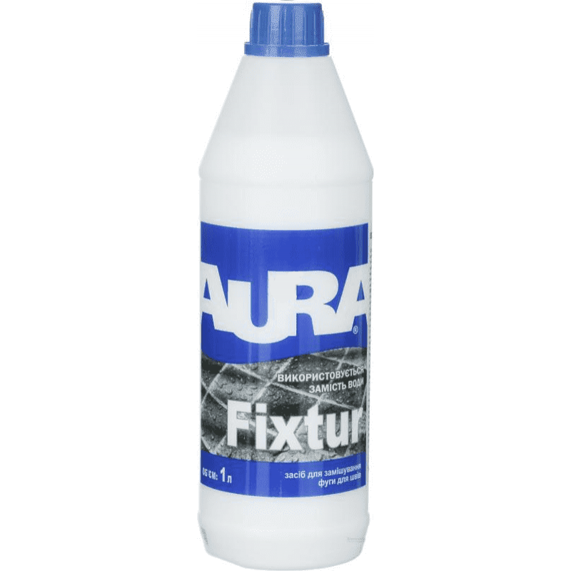 Засіб для замішування фуги (затирки) для швів Aura Fixtur, 1л