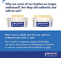 Pure Encapsulations Liposomal Glutathione / Ліпосомальний глутатіон 30 капсул BX723, фото 9