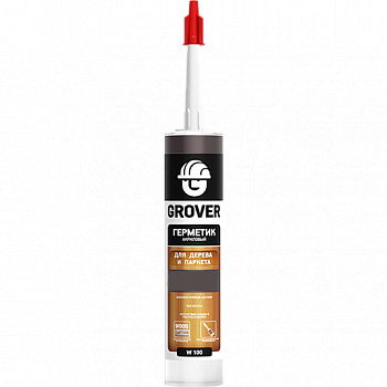 GROVER W100, герметик акриловий для дерева та паркету