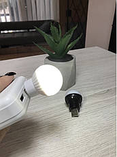 LED лампочка Usb Міні підсвітка-нічник для читання в темряві для ноутбука, комп’ютера, фото 4