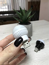 LED лампочка Usb Міні підсвітка-нічник для читання в темряві для ноутбука, комп’ютера, фото 5
