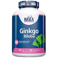 Гінко білоба Haya Labs Ginkgo Biloba 60mg 120 капсул