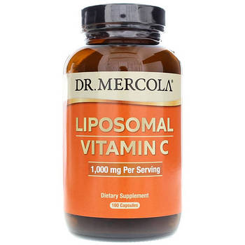 Ліпосомальний вітамін C Dr. Mercola Liposomal Vitamin C 1000 mg 180 капсул.