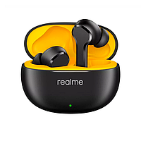 Беспроводные наушники Realme Buds T100 black мощные блютуз уши для смартфона или планшета Bluetooth