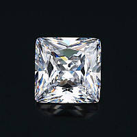 Фианит(кубический циркон) 5х5мм Форма - квадрат. Crystal. 1шт