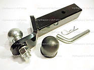 Вставка фаркопа квадрат 50х50, фаркоп вставка під квадрат, вставка у фаркоп, вставка у фаркоп квадрат, фото 2