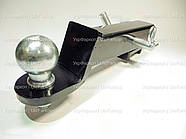 Вставка фаркопа квадрат 50х50, фаркоп вставка під квадрат, вставка у фаркоп, вставка у фаркоп квадрат, фото 3