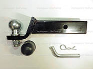 Вставка в фаркоп, Вставка фаркопа квадрат, Вставка під квадрат для американського фаркопа 50x50 мм, фото 7