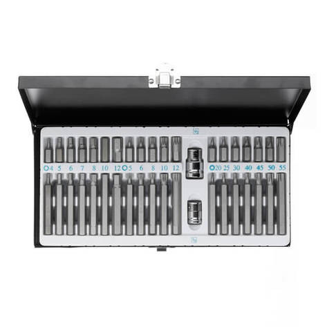 Набір зірок і шестигранників 40 од. INTERTOOL HT-1848, фото 1