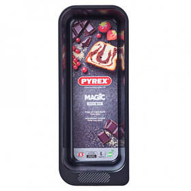 Форма прямокутна для випічки кексів Pyrex Magic Чорна (MG30BL6)Pyrexﾠ
