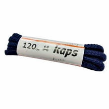 Темно-сині шнурки для взуття Ø 5 мм / 120 см